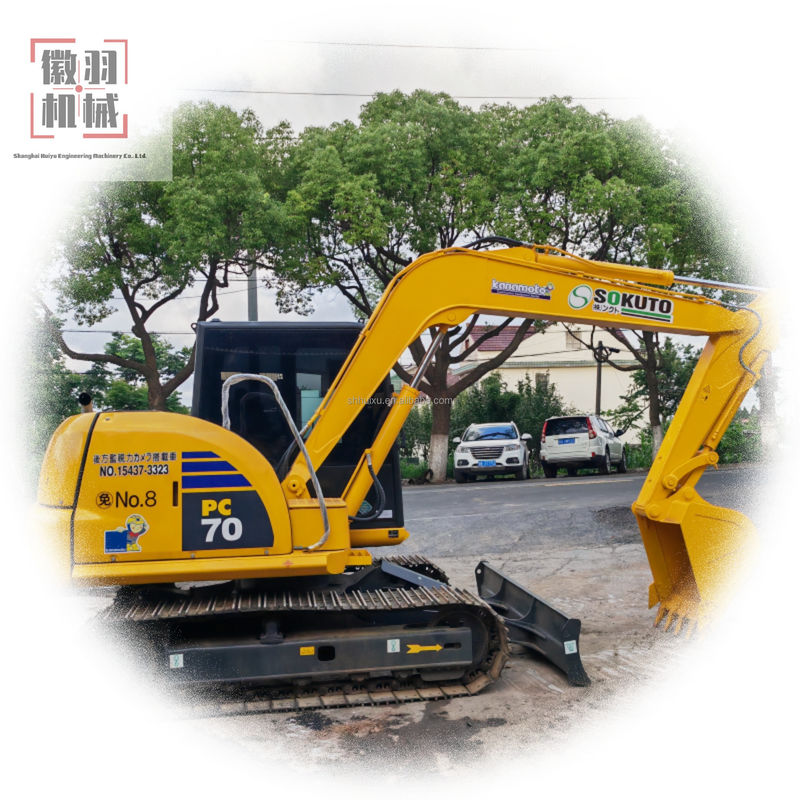 Gebruikte graafmachine Komatsu pc60 70 Bouwmachine Crawler Graafmachine Originele USA Graafmachine Hot Sale