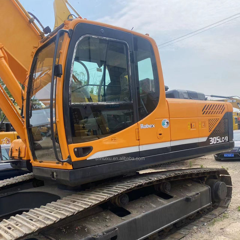 R375 210 220 305 350 375 Crawler graafmachines Gebruikte Hyundai zware graafmachines
