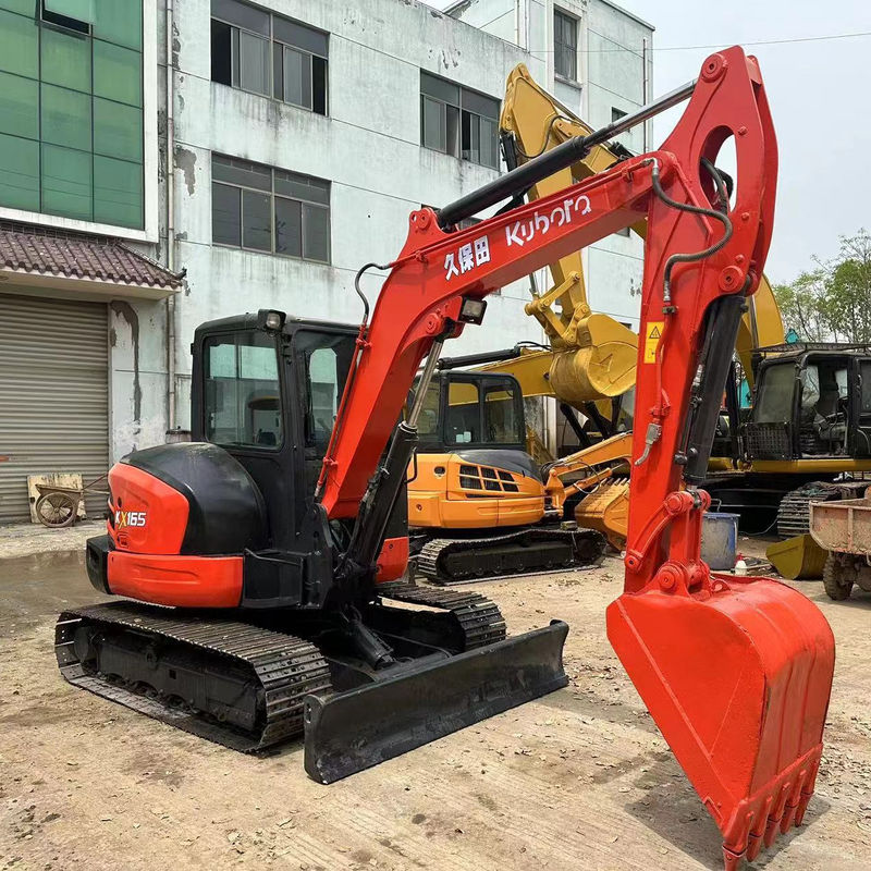 Graafmachines mini Kubota 165 Digger gebruikte mini kleine graafmachine de beste mini graafmachine