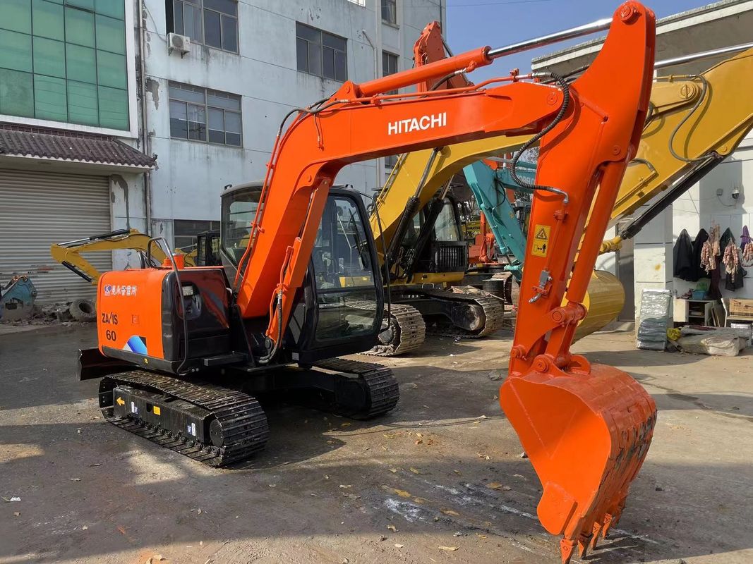 Professionele kwaliteit hitachi gebruikte zx60 6 ton mini graafmachines 60 model hitachi machines te koop