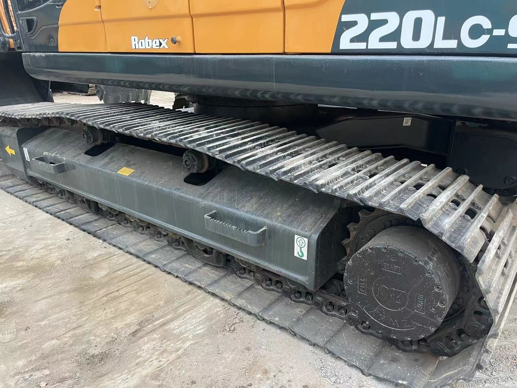 Gebruikte grote graafmachine Hyundai 220 Digger Gebruikte grote graafmachine 22 ton tweedehands graafmachine