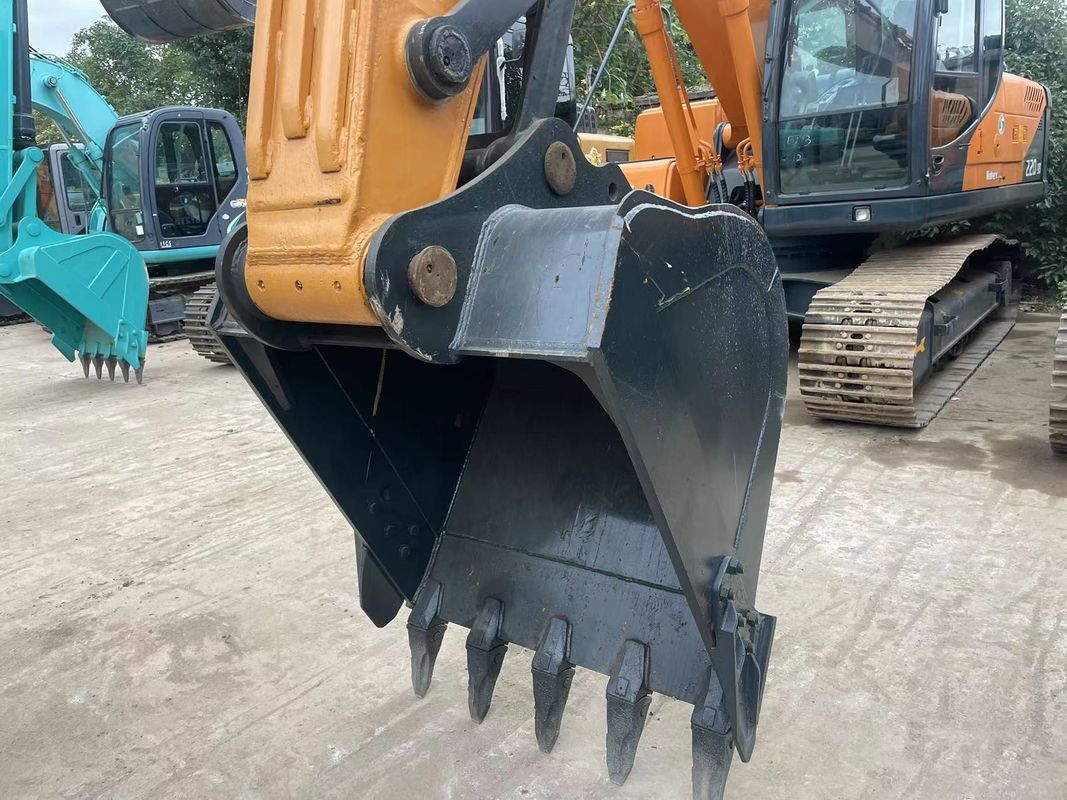 Gebruikte grote graafmachine Hyundai 220 Digger Gebruikte grote graafmachine 22 ton tweedehands graafmachine