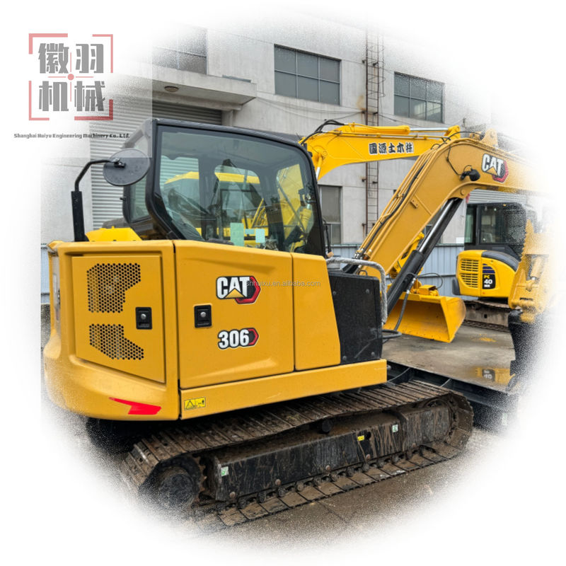 Nieuw aangekomen 99% Crawler graafmachine Gebruikte Caterpillar cat306 tweedehands Japanse motor cat 306 EPA-certificaat