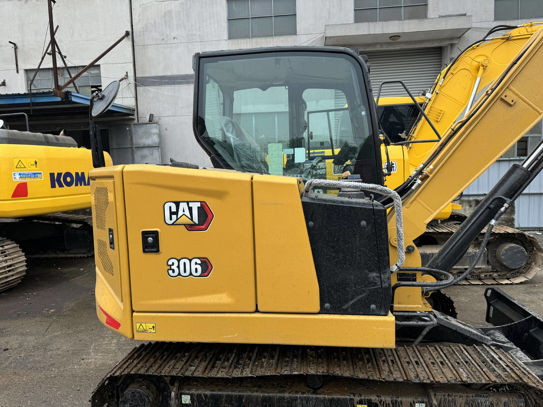 Nieuw aangekomen 99% Crawler graafmachine Gebruikte Caterpillar cat306 tweedehands Japanse motor cat 306 EPA-certificaat
