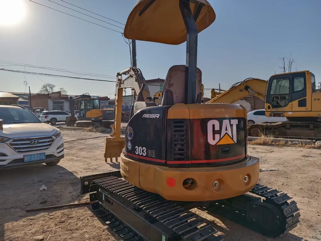 Gebruikte wandelende graafmachine CAT303 zonder bestuurder mini graafmachines te koop verkoop van gebruikte mini graafmachines