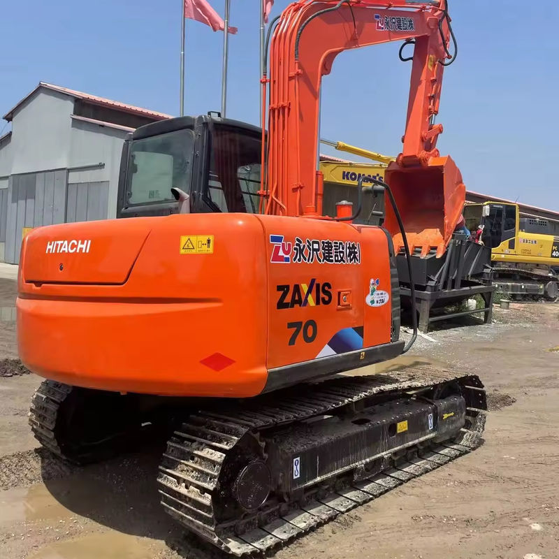 graafmachine mini hitachi bouwjaar 2006 Zx70 kruiper gebruikte graafmachine te koop