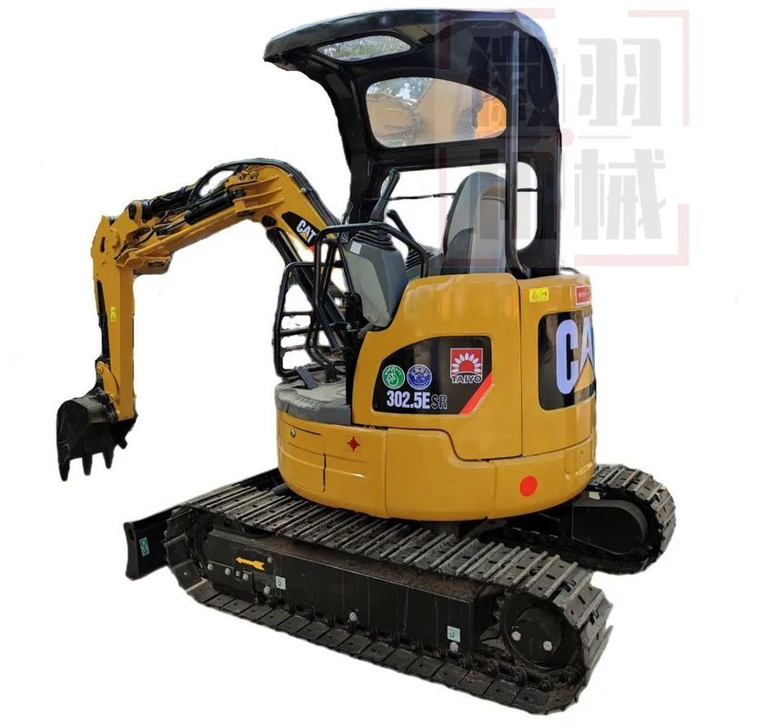 Gebruikte wandelende graafmachine CAT302.5 zonder bestuurder cabine tweedehands graafmachine mini graafmachines te koop gebruikte mini graafmachines verkoop