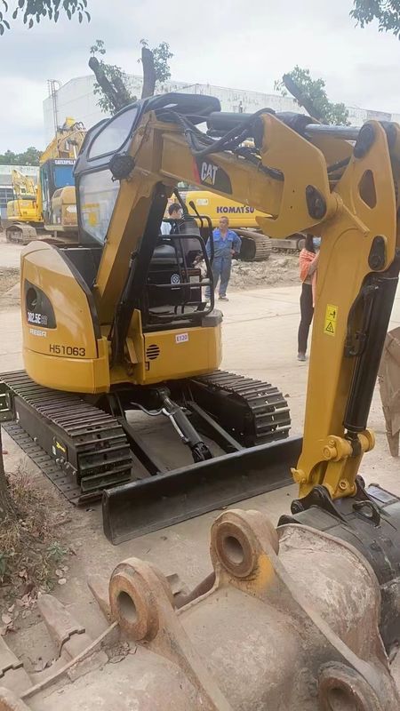 Gebruikte wandelende graafmachine CAT302.5 zonder bestuurder cabine tweedehands graafmachine mini graafmachines te koop gebruikte mini graafmachines verkoop