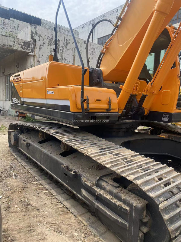 30000 kg originele graafmachine HYUNDAI 305 Gebruikte graafmachines 1,2 m3 emmercapaciteit