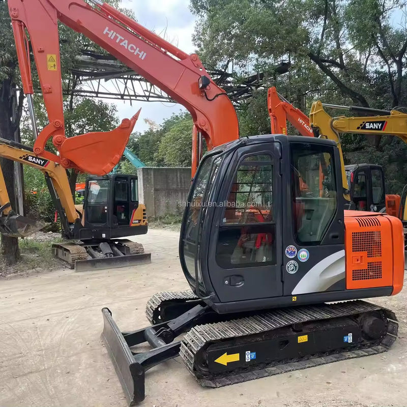 Gebruikte Hitachi mini graafmachine hitachix60 kleine bouwmachines tweedehands bouwmachines te koop