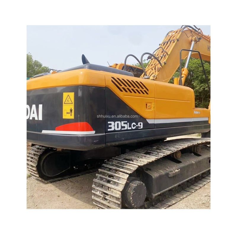 30000 kg originele graafmachine HYUNDAI 305 Gebruikte graafmachines 1,2 m3 emmercapaciteit