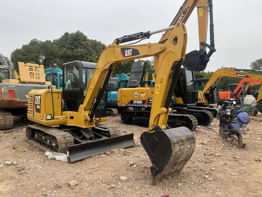 Gebruikte mini-graafmachine CAT306E-graver gebruikte machines 6ton kattengraafmachine gebruikte China mini-graver