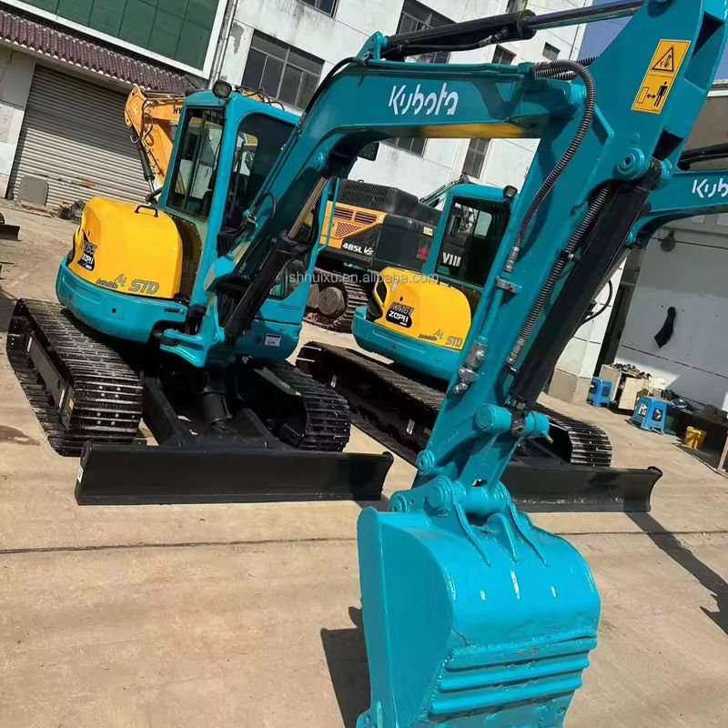 Hoogwaardige kwaliteit Tweedehands hydraulische kruiper Graafmachine Kubota U-155 Gebruikte mini-graver Kubota U-155 Japanse oorsprong