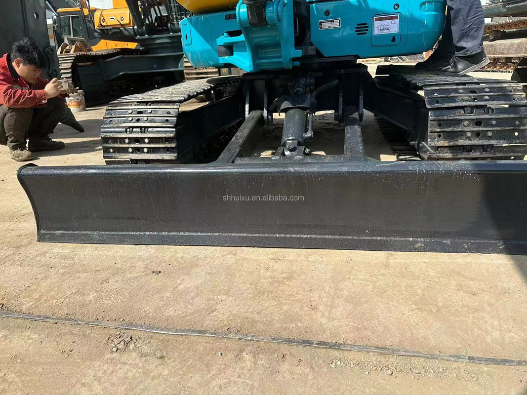 Hoogwaardige kwaliteit Tweedehands hydraulische kruiper Graafmachine Kubota U-155 Gebruikte mini-graver Kubota U-155 Japanse oorsprong