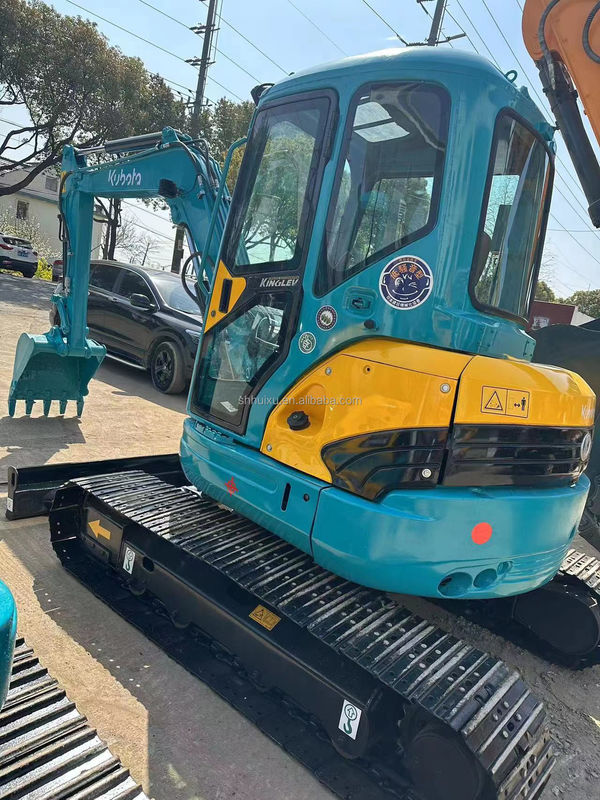 Hoogwaardige kwaliteit Tweedehands hydraulische kruiper Graafmachine Kubota U-155 Gebruikte mini-graver Kubota U-155 Japanse oorsprong