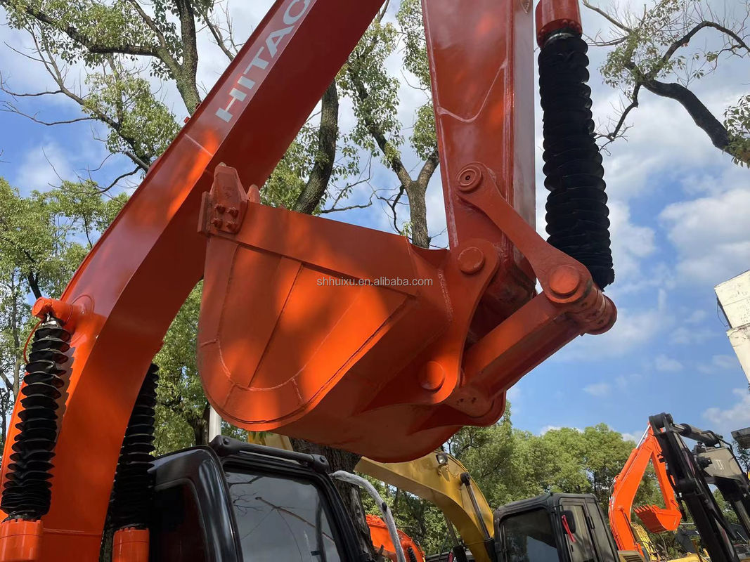 Gebruikte Hitachi ZX120 ZX60 ZX70 ZX130 Heb een certificaat van oorsprong elektrische tweedehands mini graafmachine sporen graafmachine