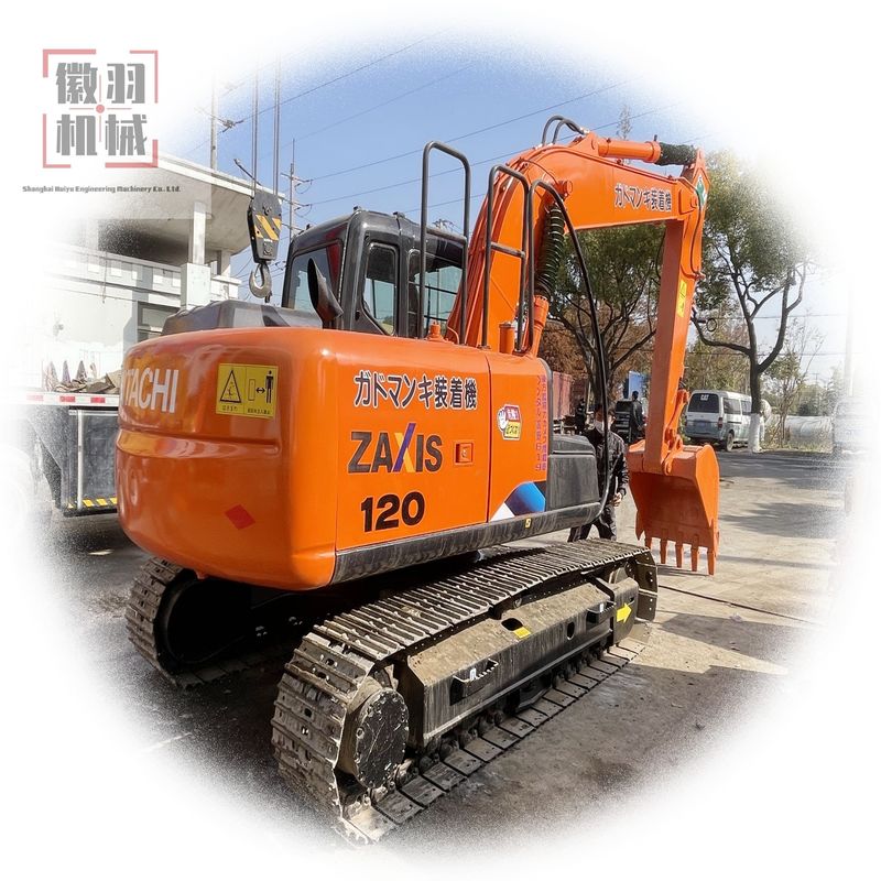 Gebruikte hitachi zaxis 120 hebben een certificaat van EPA elektrische kruiper mini graafmachine andere bouwmachines