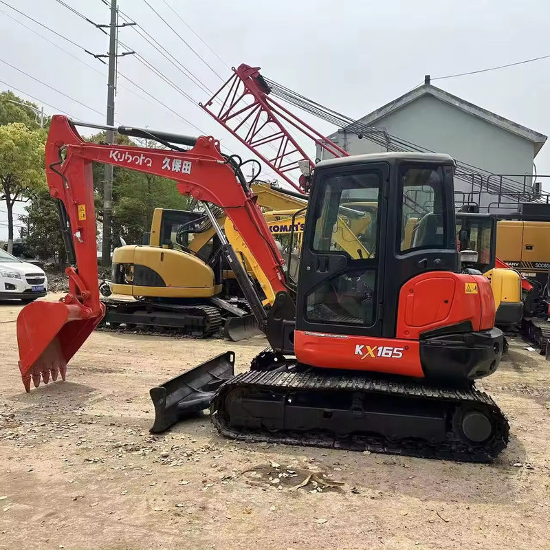 Redelijke prijs Kubota165 Japanse oorsprong goedkope prijs gebruikte graafmachine hydraulische kruiper graafmachine