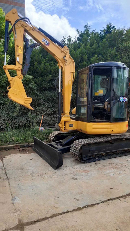 Gebruikte mini graafmachine CAT303 met bestuurder cabine hand aarde graver China mini graver