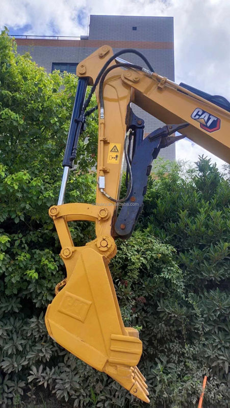 Gebruikte mini graafmachine CAT303 met bestuurder cabine hand aarde graver China mini graver