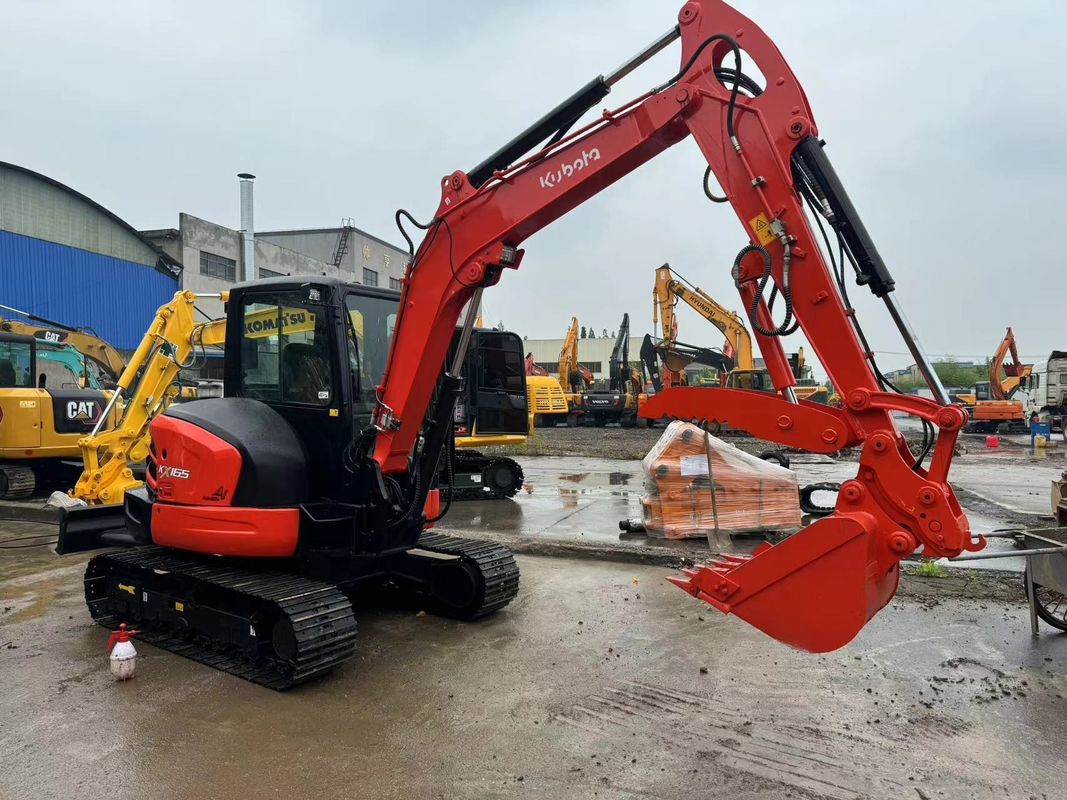 Volledige serie Kubota165 155 163 Japan merk goedkope prijs gebruikte graafmachine kruiper graafmachine redelijk geprijsd