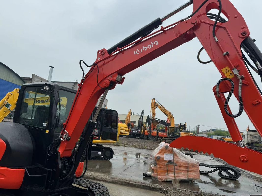 Volledige serie Kubota165 155 163 Japan merk goedkope prijs gebruikte graafmachine kruiper graafmachine redelijk geprijsd
