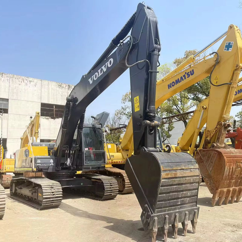 21000kg Gebruikte hydraulische graafmachine Tweedehands Volvo Ec210 1.1m3 Emmercapaciteit
