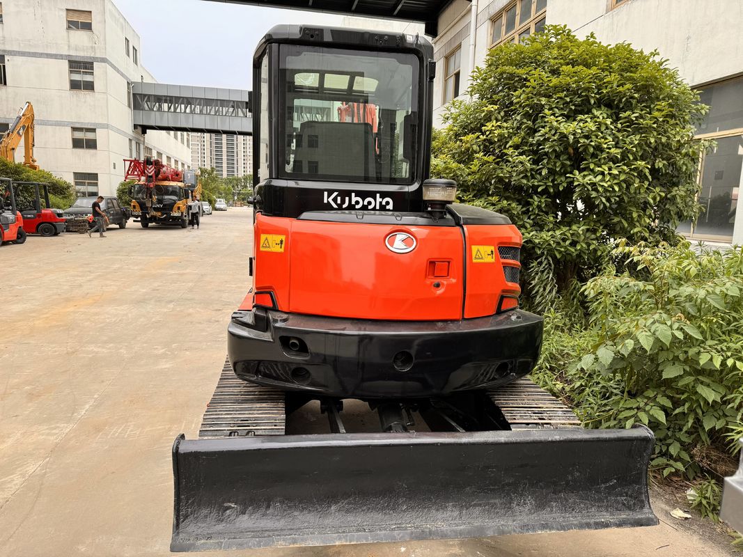 Gebruikte graafmachines kubota165 tweedehands kruiper graafmachine voor janpan originele bouwmachines gebruikte mini graafmachine 6,5 ton