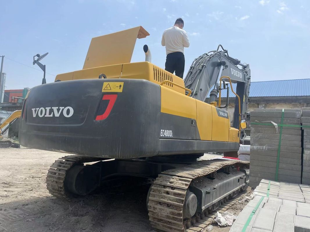 48 ton enorme graafmachine Volvo 480 tweedehands grote krachttoger