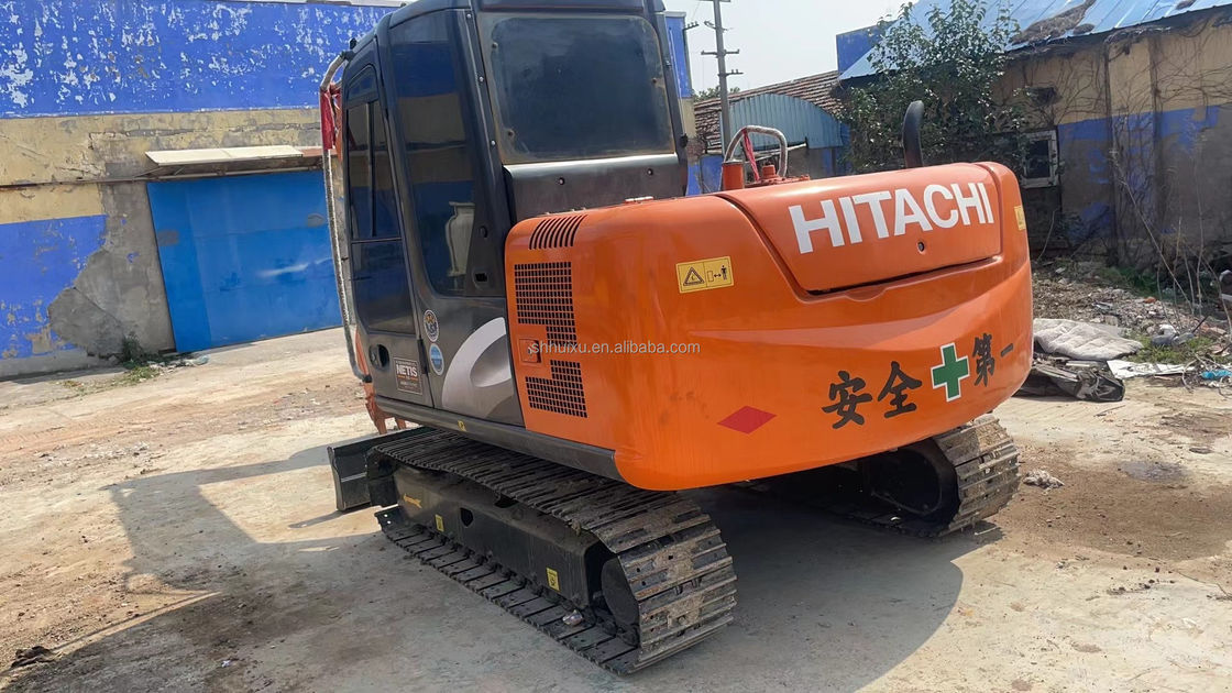 Kwaliteit Hitachi gebruikt zx60 6 ton mini graafmachines 60 model tweedehands originele verf min I graafmachine Hitachi