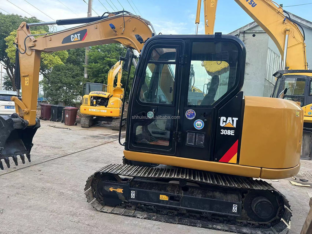 Multifunctionele gebruikte graafmachine Caterpillar Cat 305.5e2 306e2 307e 308e Tracked Gebruikte graafmachine Cat