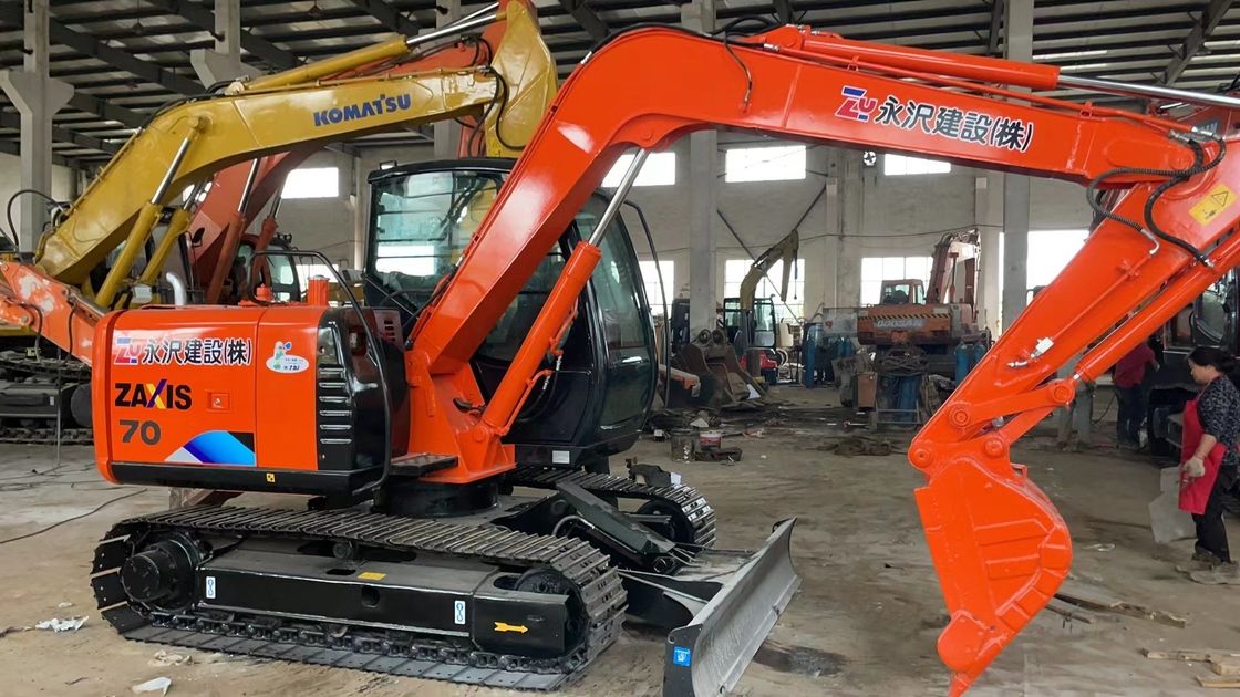 Hitachi in voorraad Goed gebruikte graafmachine Hitachi zx70/ tweedehands in goede staat Hitachi zx70