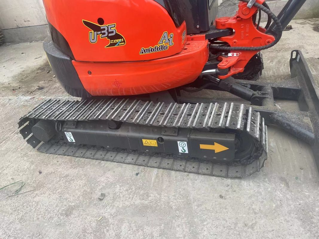 goedkope prijs gebruikte mini graafmachine kubota35u/mini crawler graver tweedehands kubota35u te koop