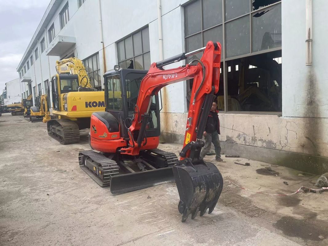 goedkope prijs gebruikte mini graafmachine kubota35u/mini crawler graver tweedehands kubota35u te koop