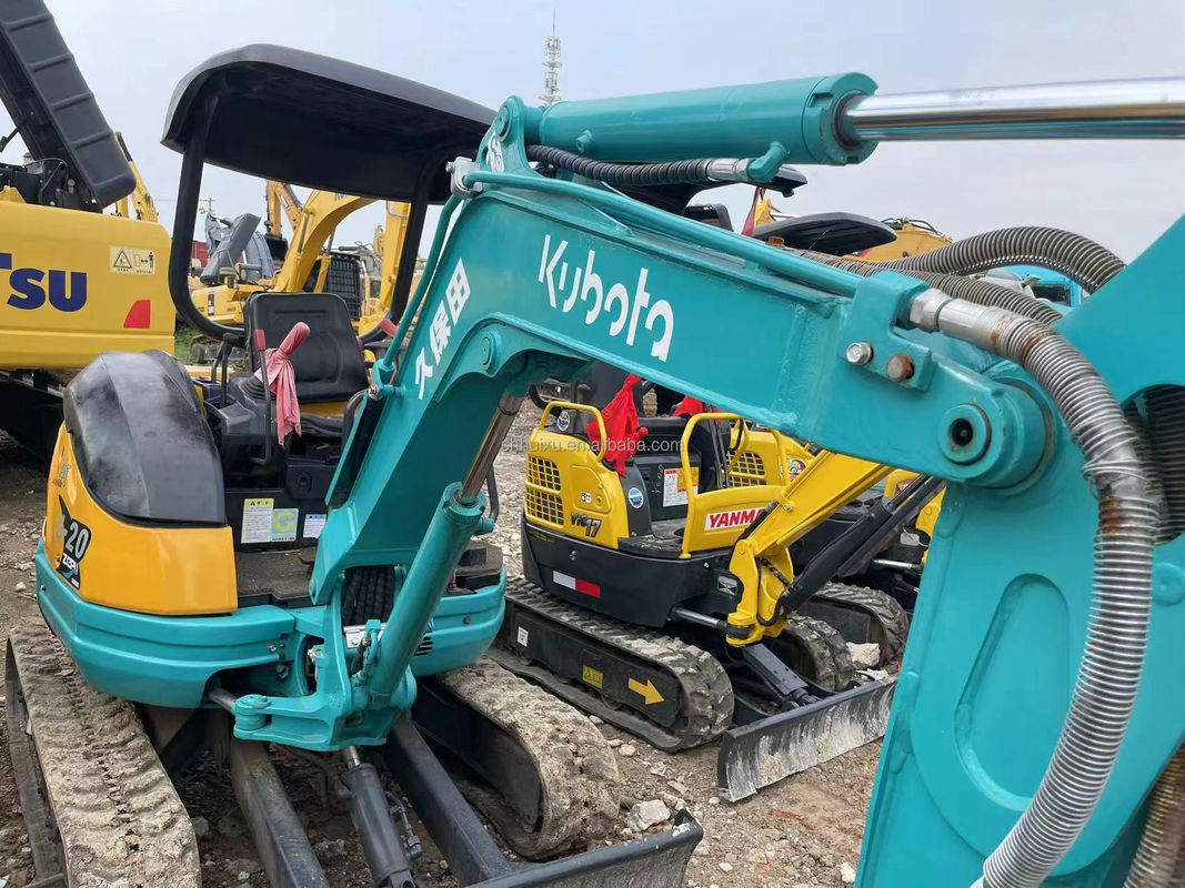 Gebruikte tweedehands Kubota20 graafmachine uit Korea/mini tweedehands graafmachine Kubota 20u te koop