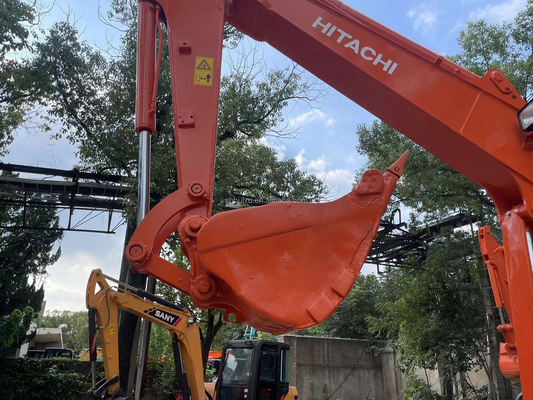 Gebruikte Hitachi ZX60 graafmachine kleine graafmachine China exportmachine Hitachi ZX60 graafmachine mini graafmachine goede prijs voor verkoop