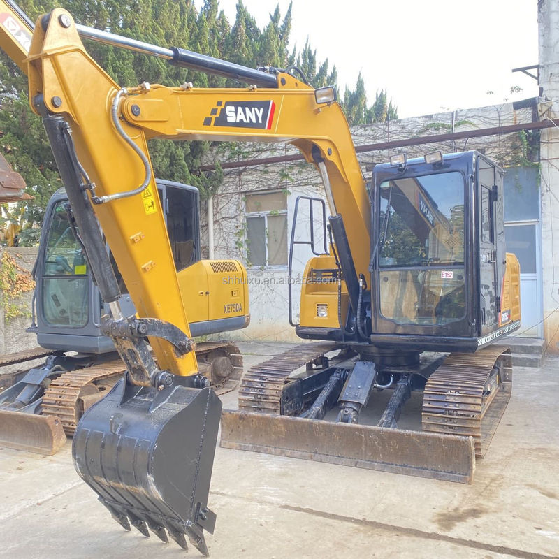China Originele gebruikte Sany-graafmachine 75c SY75C-10 SY75C-8 SY75C-9 Mini-graafmachine 8 ton