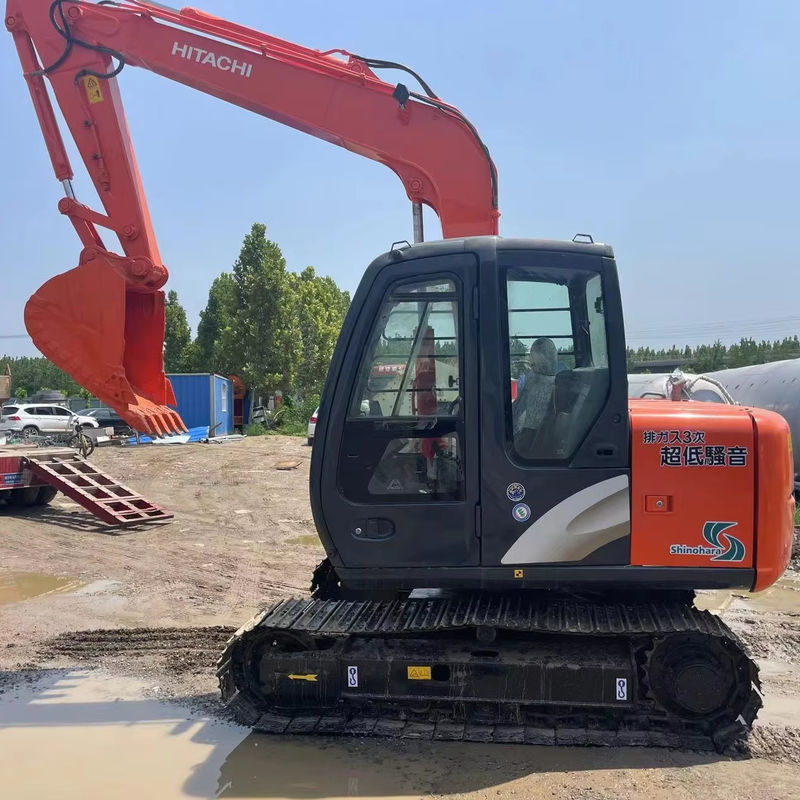 Hitachi Zx70 Gebruikte Hitachi Excavator 7 Ton Gebruikte Crawler Excavator 0.33m3