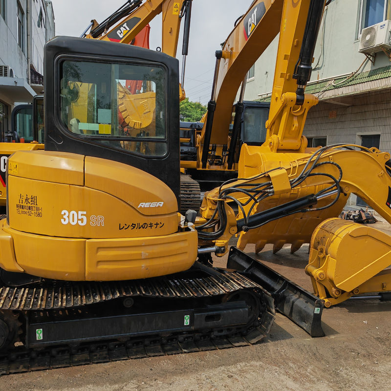 5 ton Gebruikte Cat 305sr Gebruikte Mini Crawler Excavator Tweedehands Mini Excavator