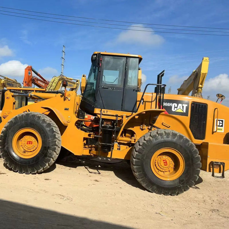 6 ton gebruikte laadmachine CAT966H gebruikte rups 966 wiellader gebruikte graafmachine trekker
