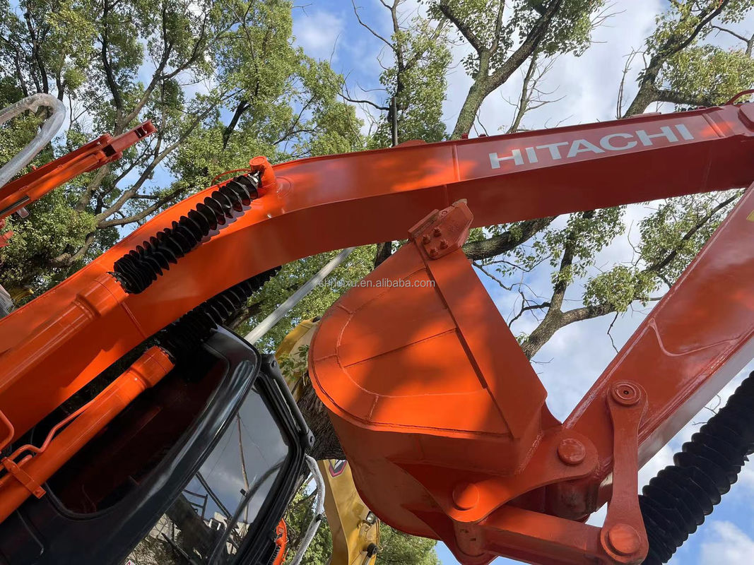 12000kg Zx120 Gebruikte Hitachi graafmachine tweedehands met originele verf 0.51m3