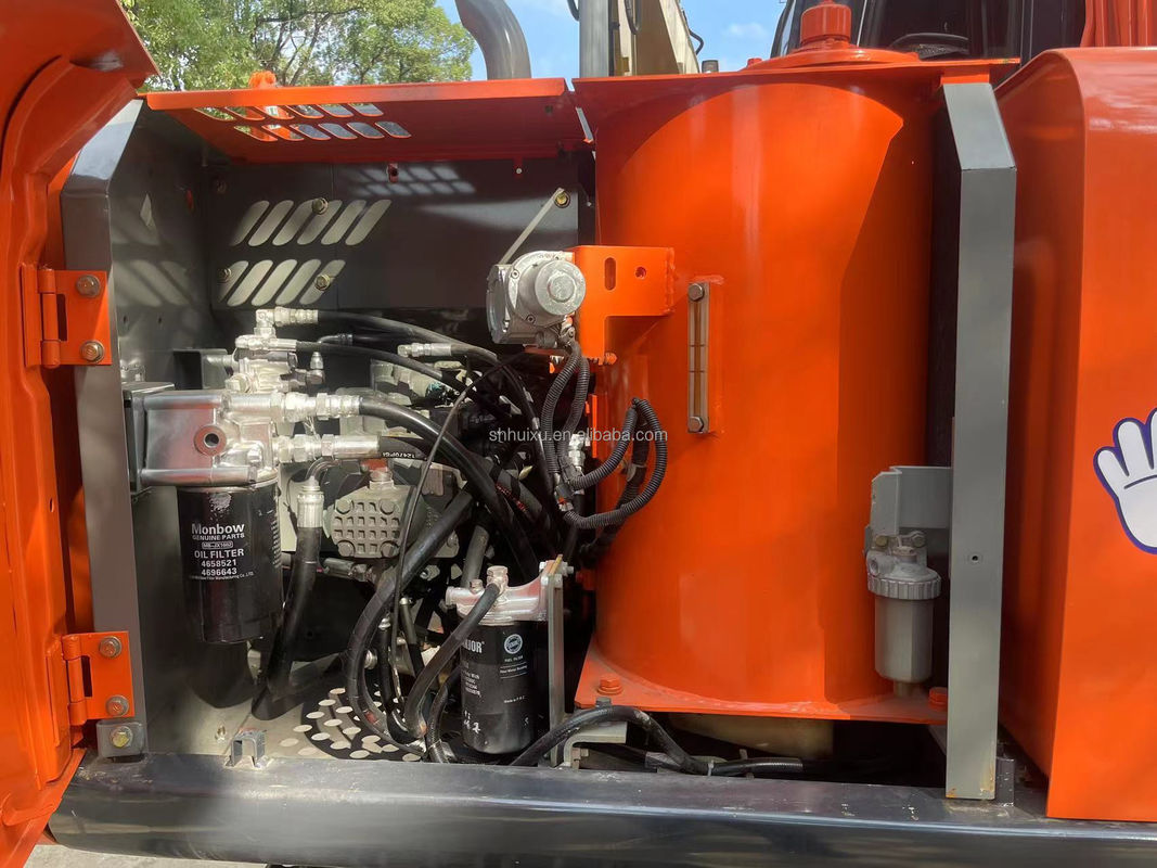 12000kg Zx120 Gebruikte Hitachi graafmachine tweedehands met originele verf 0.51m3