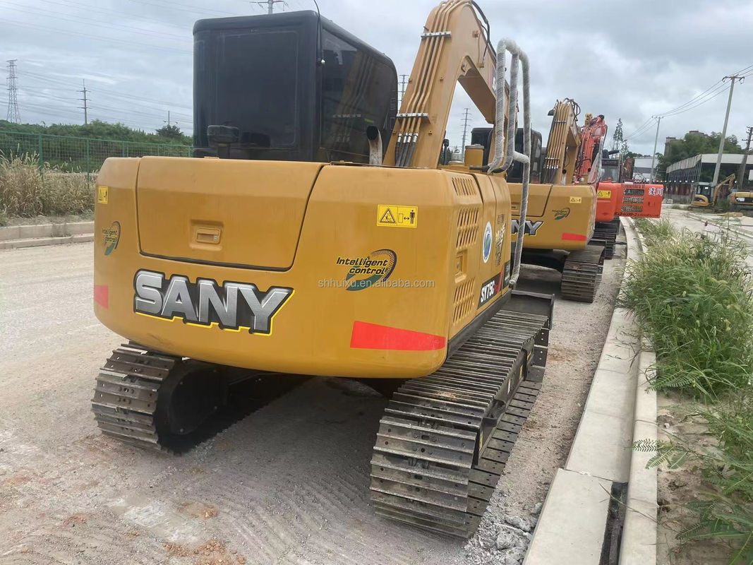 7.5 ton Gebruikte Sany Excavator Tweedehands Sany Crawler Excavator Sany75