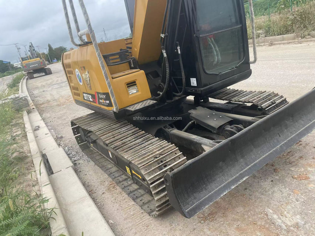 7.5 ton Gebruikte Sany Excavator Tweedehands Sany Crawler Excavator Sany75