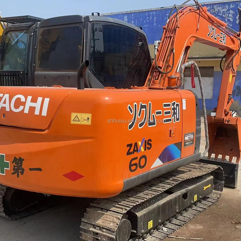 6000KG Zx60 Gebruikte Hitachi Graafmachine Originele kleur Gebruikte Hitachi Mini Graafmachine