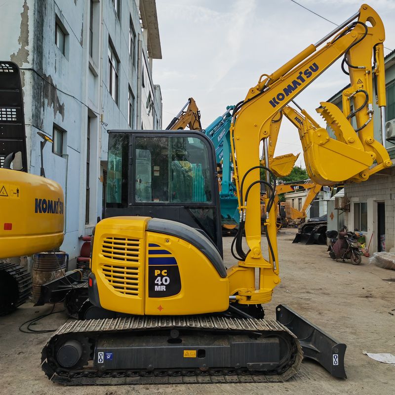 Gebruikte mini graafmachine Komatsu PC40MR kleine graafmachine gebruikte machines mini graafmachines kruiper Komatsu PC40MR fabrieksprijs