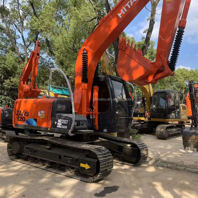 Gebruikte Japanse graafmachine Hitachi Zx120 Hitachi Zx130 12,2 ton 0,52m3 emmercapaciteit