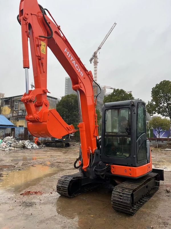 5500kg Gebruikte mini graafmachine Hitachi Zx50u tweedehands graafmachine Originele kleur