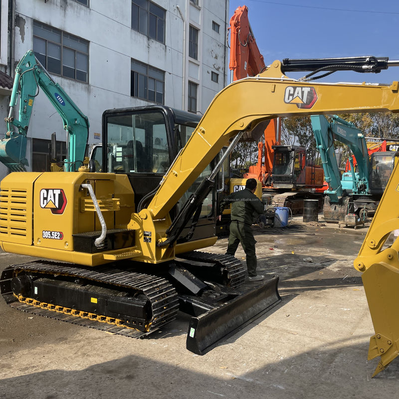 Superwaarde Ervaring Gebruikte CAT 305.5 graafmachine CAT 305.5E2 307d 306 308c mini graafmachine Te koop