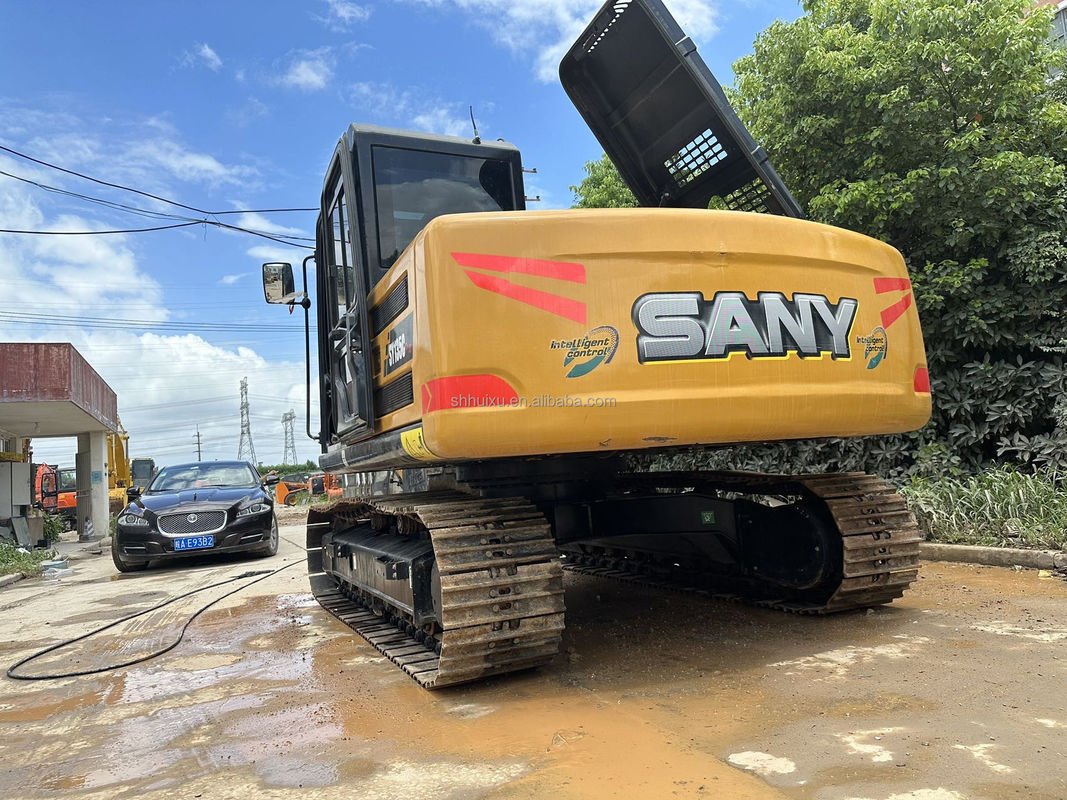 13 ton Gebruikte graafmachine Sany 135 Tweedehands graafmachine 1,4m3 Emmercapaciteit